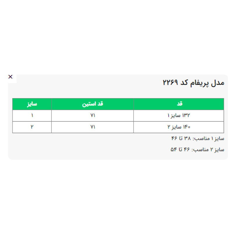 مانتو بلند زنانه السانا مدل پریفام کد 226901