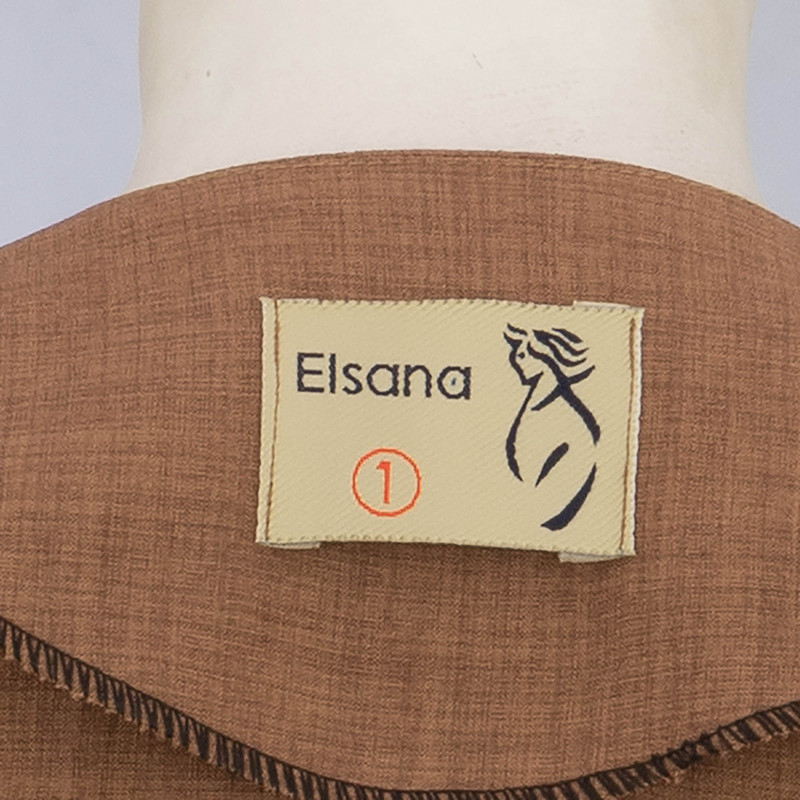 مانتو زنانه السانا مدل بردین کد 208951مدل 1