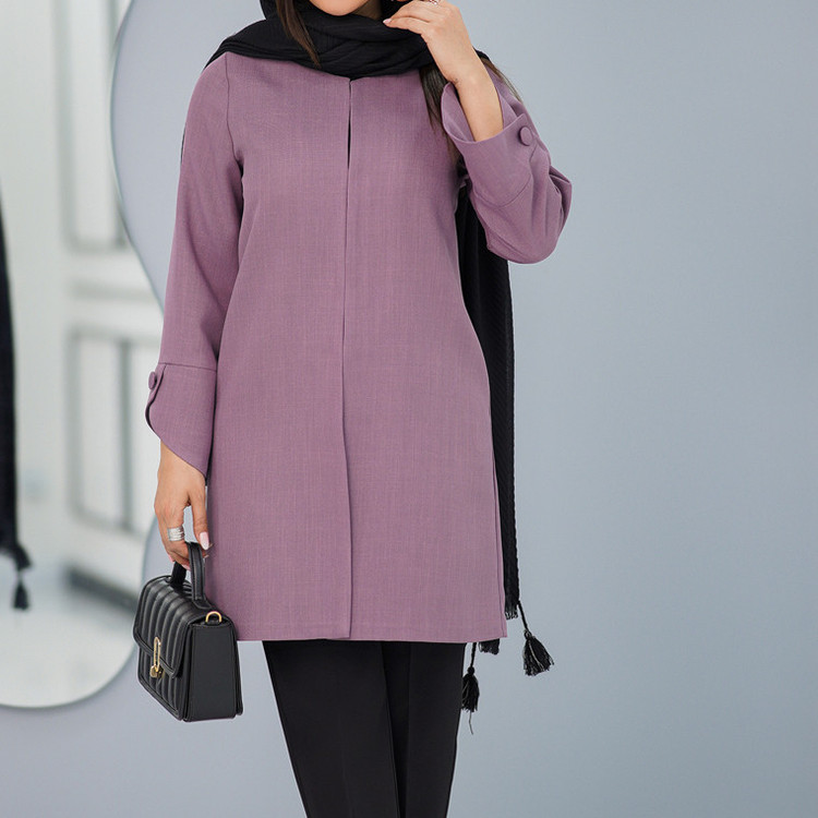 مانتو زنانه السانا مدل ماجده کد 180273مدل 1