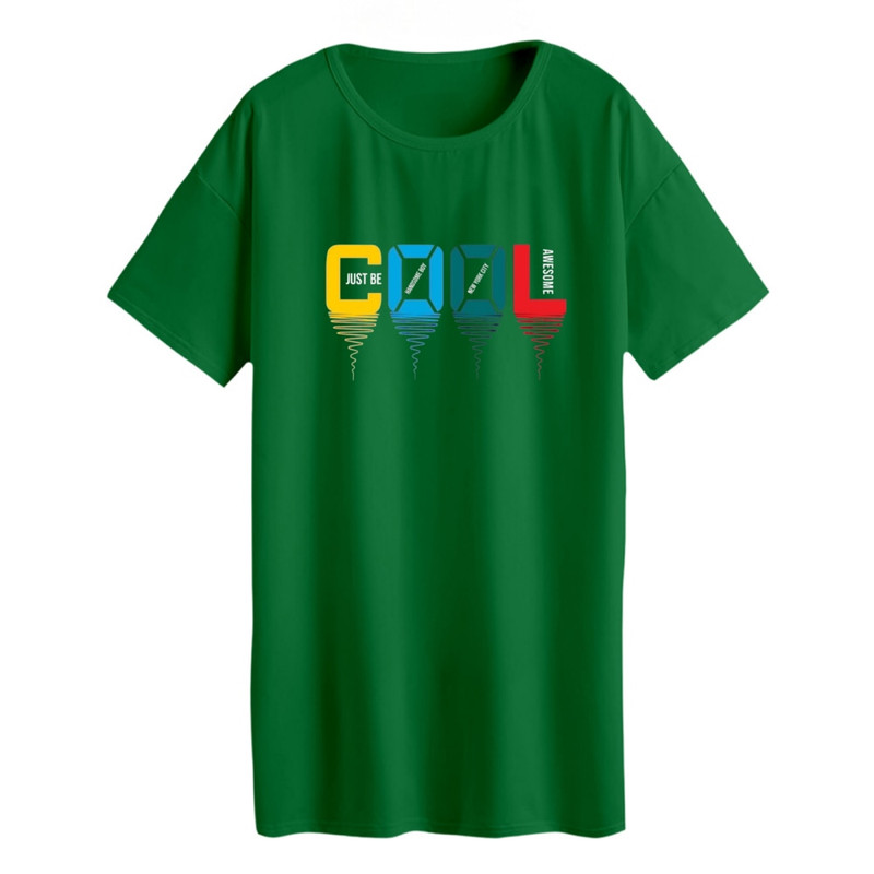 تی شرت لانگ زنانه مدل coolمدل 1