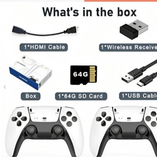 کنسول بازی گیم استیک پرو game stick pro M15 طرح ps5 نسخه سی هزار بازی ارسال سریع از تهران
