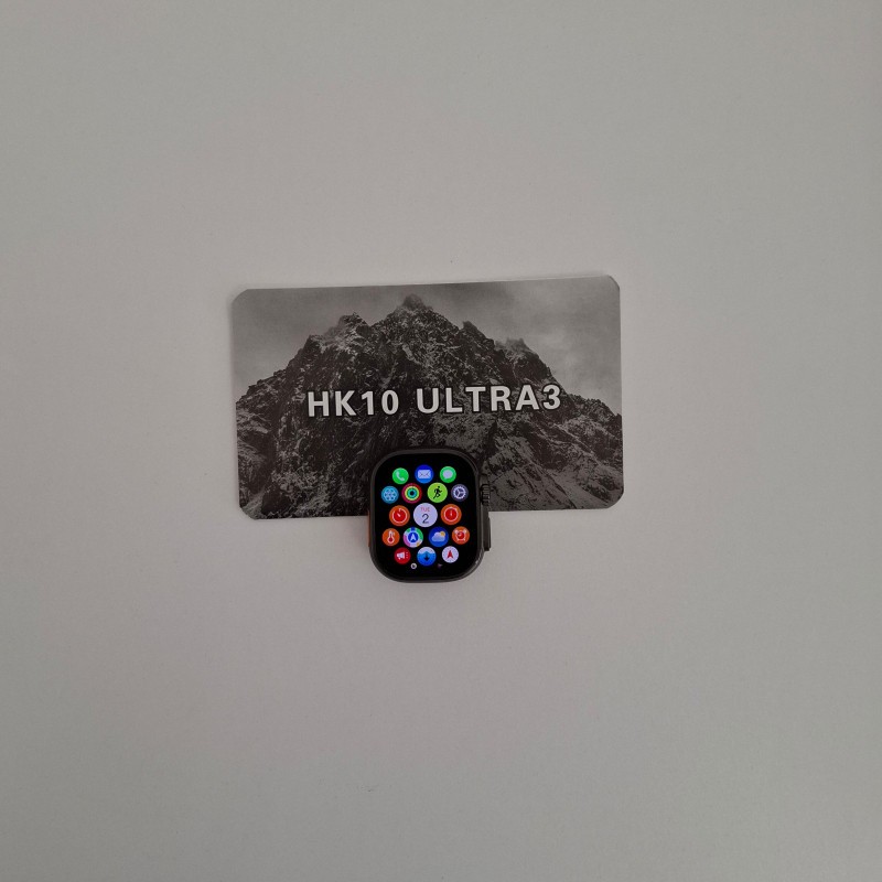 ساعت هوشمند ویرفیت مدل HK10 ultra3، سایز49، دارای قابلیت های کنترل موسیقی، شمارنده ضربان قلب، گام شمار، قابلیت مکالمه مس