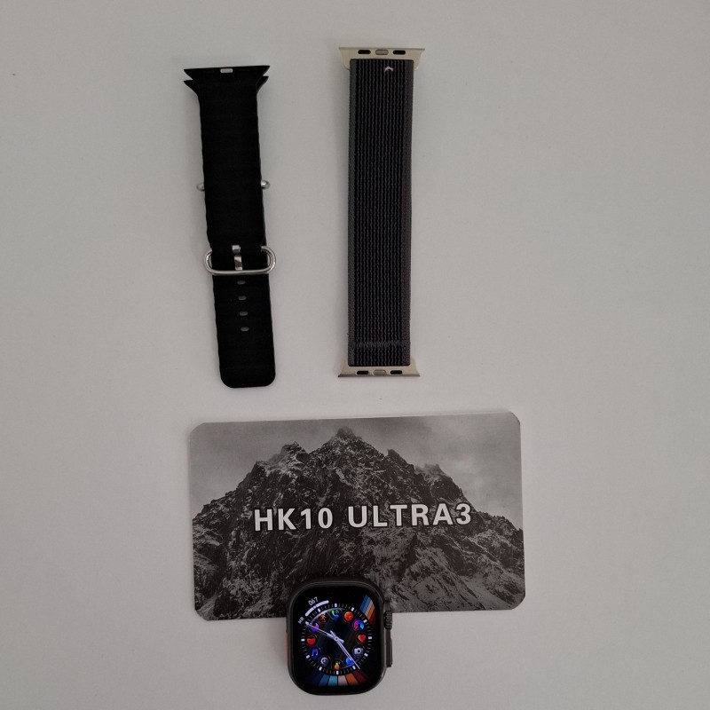 ساعت هوشمند ویرفیت مدل HK10 ultra3، سایز49، دارای قابلیت های کنترل موسیقی، شمارنده ضربان قلب، گام شمار، قابلیت مکالمه مس