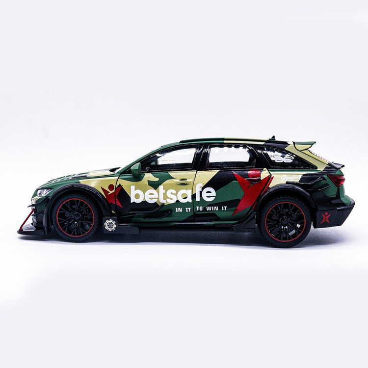ماشین بازی مدل فلزی عقبکش آئودی AUDI RS6